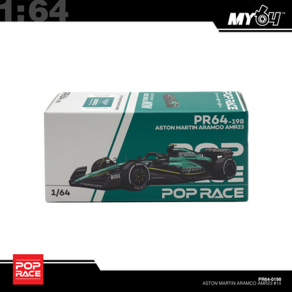 [Pop Race] 1:64 Aston Martin AMR23 F1 - #14 F. Alonso