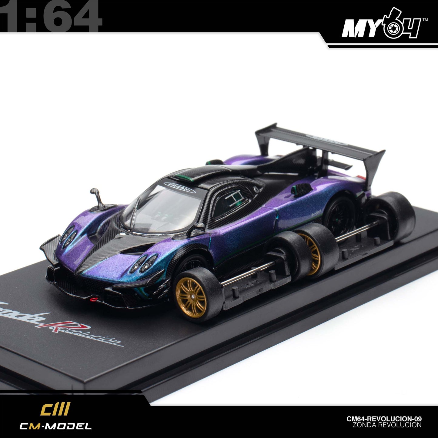 [CM Model] 1:64  Pagani Zonda Revolucion - Chameleon
