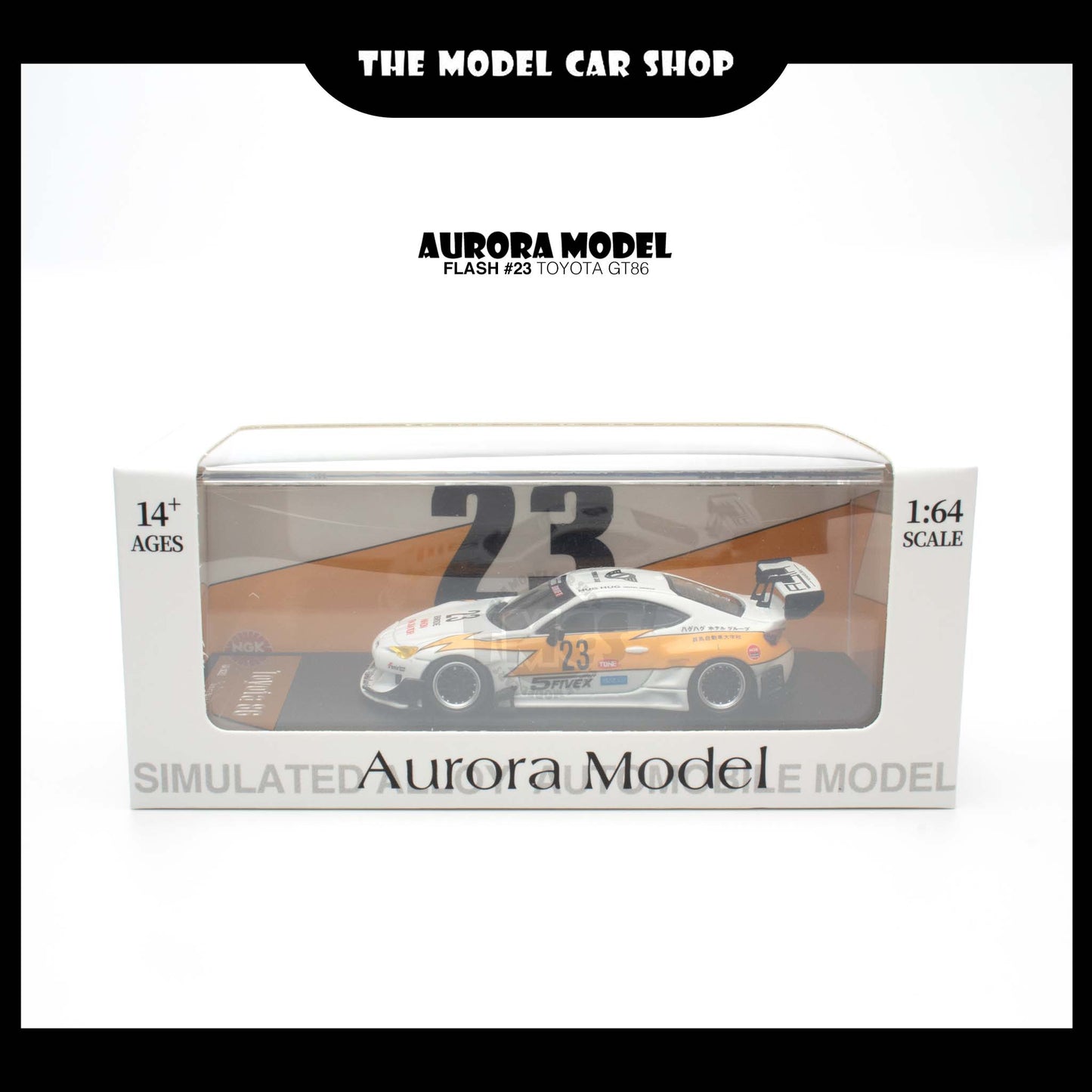 [Aurora Model] Flash #23 - Toyota GT86