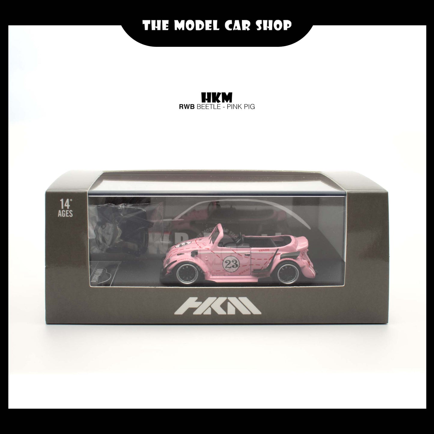 [HKM] RWB Beetle - Pink Pig