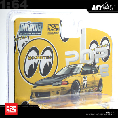 [Pop Race] 1:64 ENIGMA Pandem Civic EG6 v1.5 - Mooneyes
