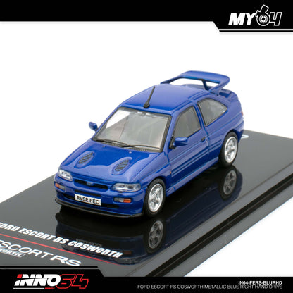 [INNO64] Ford Escort RS Cosworth - Metallic Blue (RHD)