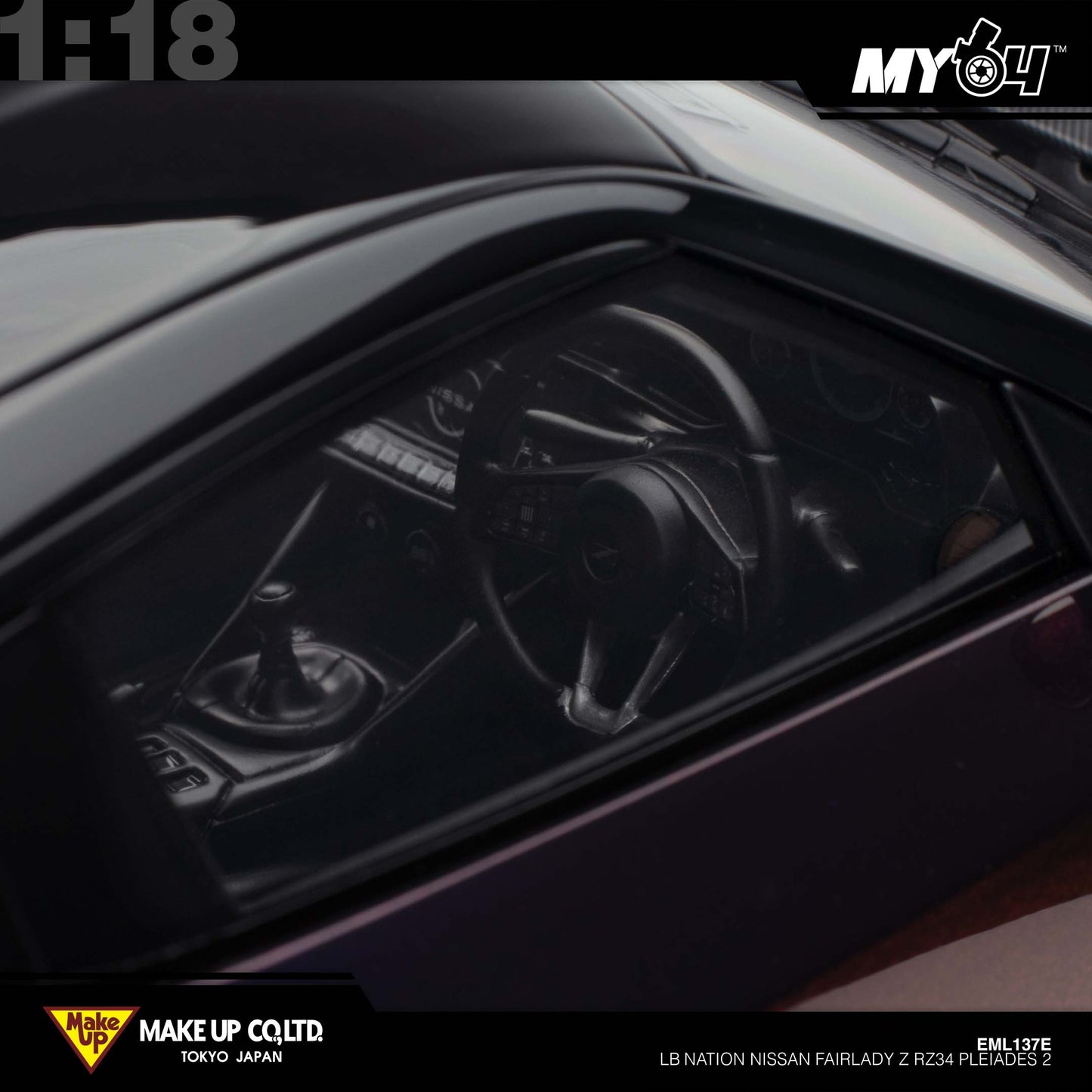 [Make Up] 1:18 Edilion LB★Nation Nissan Fairlady Z RZ34 - Pleiades 2
