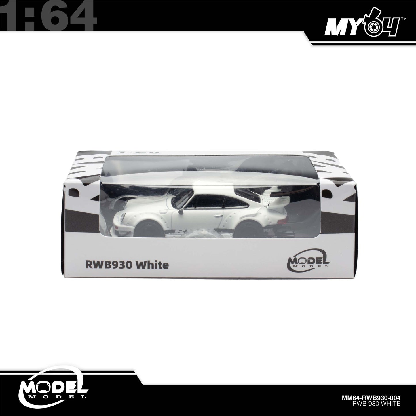 [Model Model] 1:64 RWB930 - White