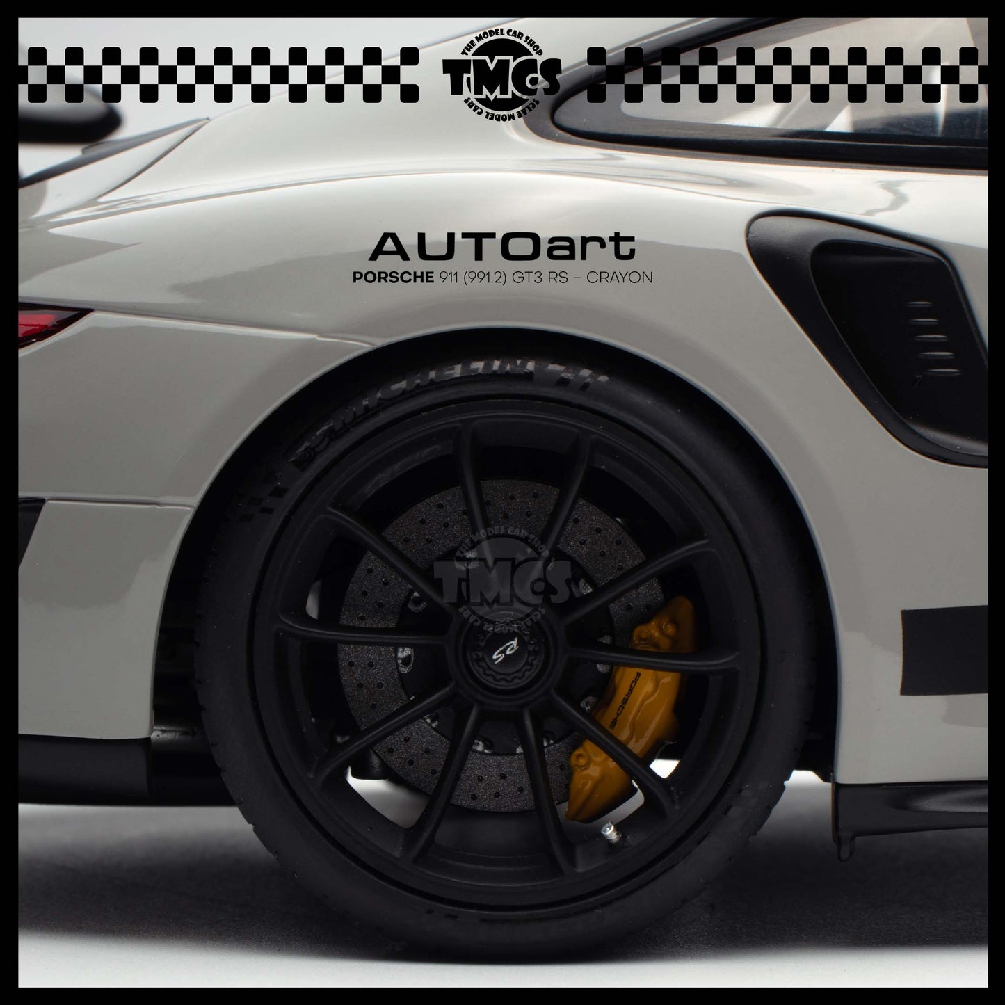 [Auto Art] 1:18 Porsche 911 (991.2) GT3 RS - Crayon