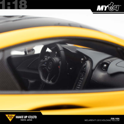 [Make Up] 1:18 Edilion Mclaren P1 2013 - Volcano Yellow