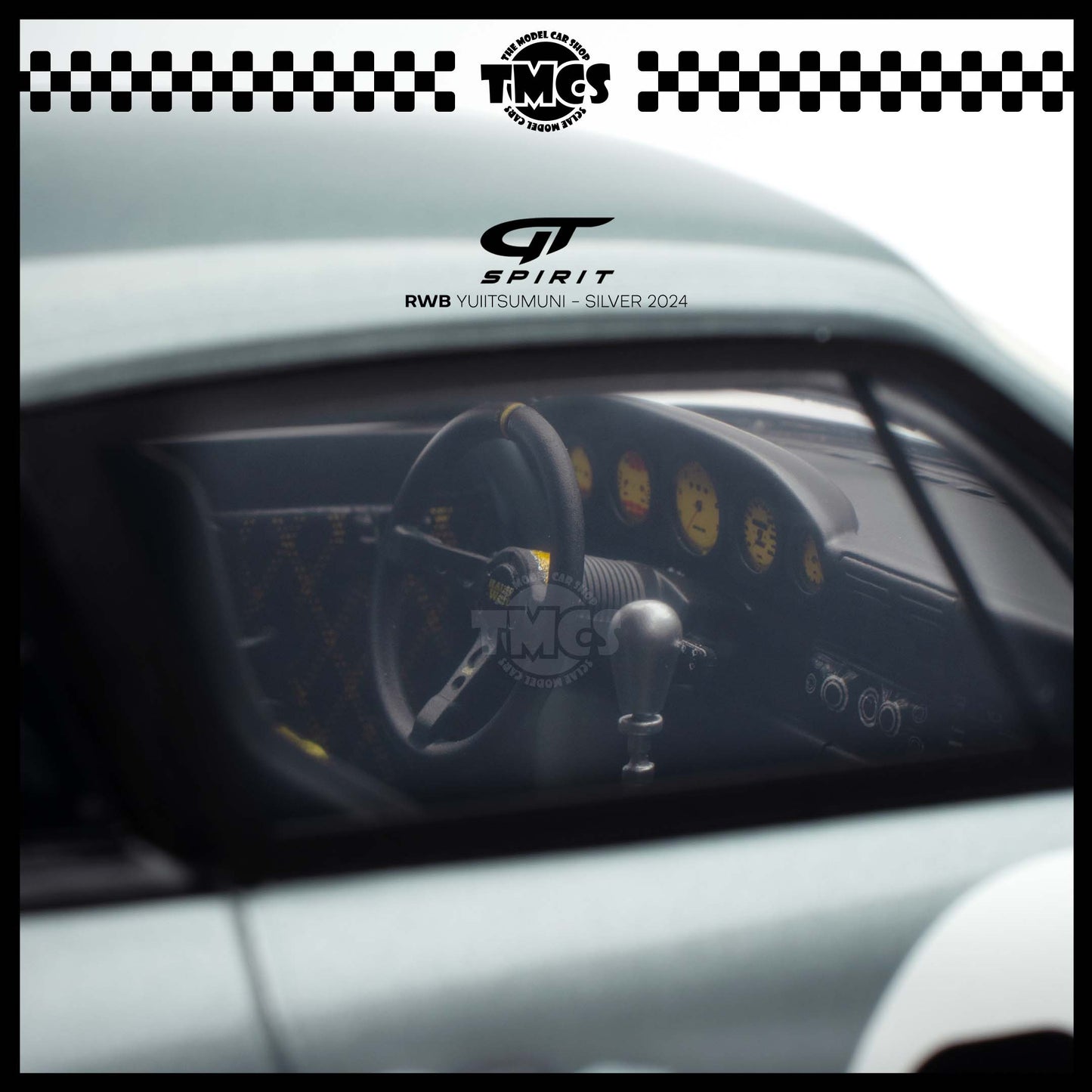 [GT Spirit] 1:18 RWB Yuiitsumuni - Silver 2024