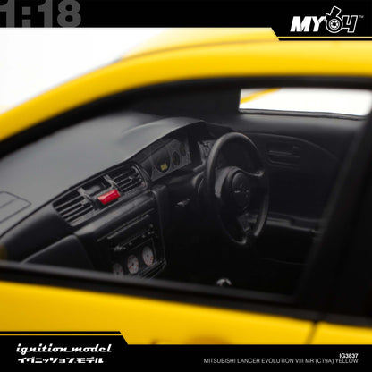 [Ignition Model] 1:18 Mitsubishi Lancer Evolution VIII MR (CT9A) - Yellow