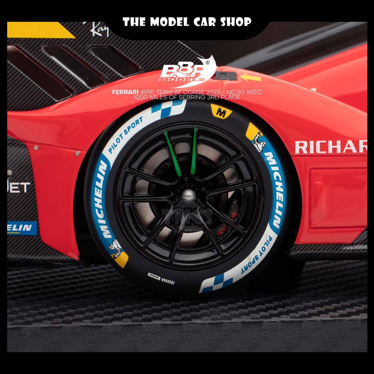 [BBR] Ferrari 499P Team AF Corse 2023 - No.50 WEC 1000 Miles of Sebring 3rd Place