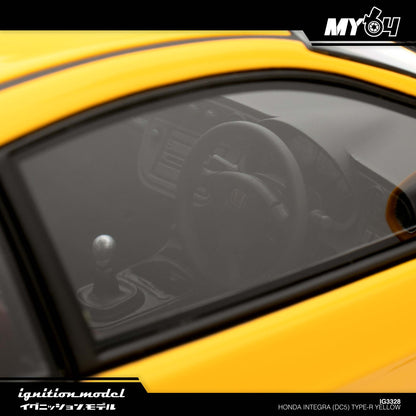 [Ignition Model] Honda INTEGRA (DC5) TYPE R - Yellow