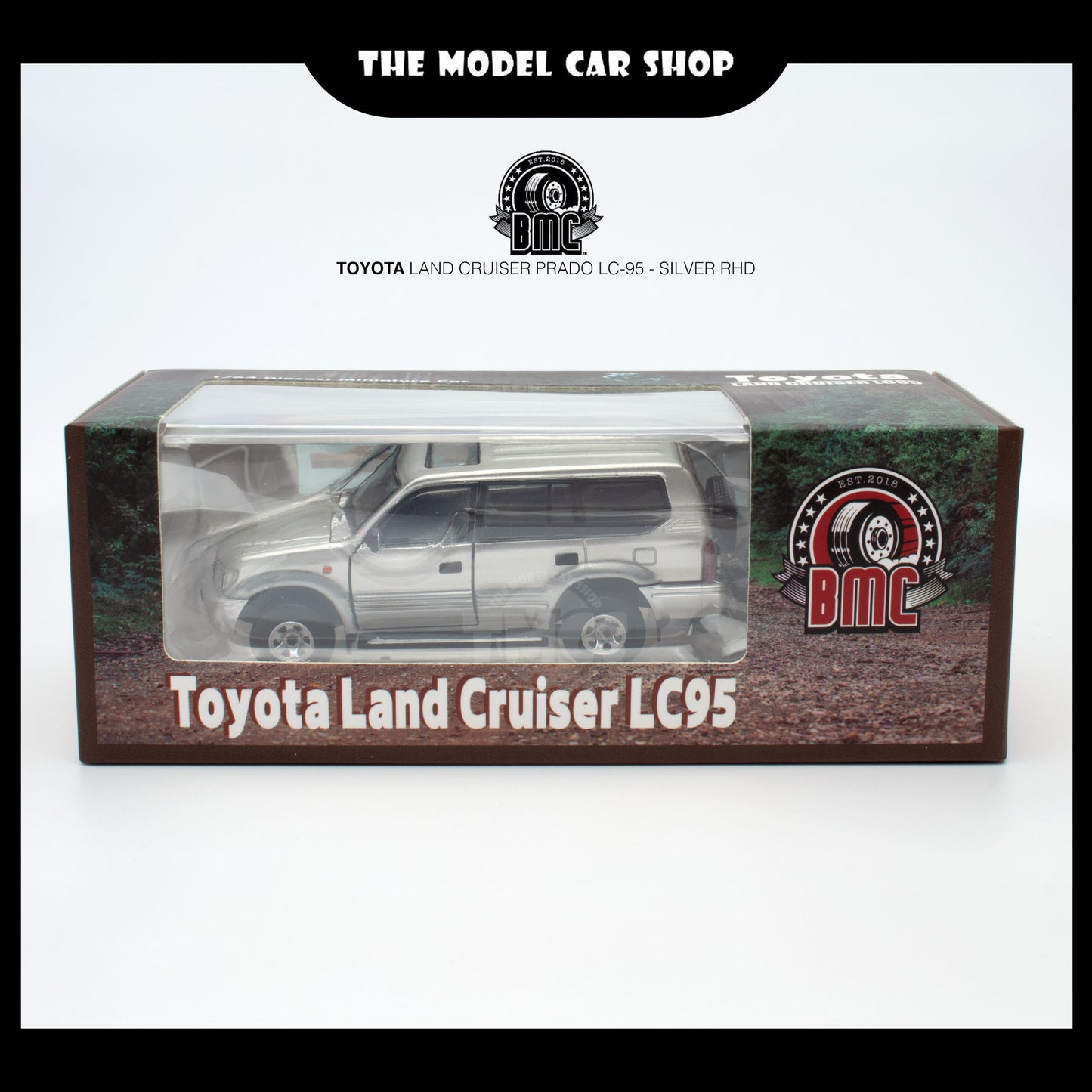 [BMC] Toyota Land Cruiser Prado LC95 - Silver (RHD)