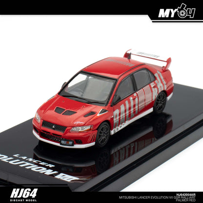 [Hobby Japan] Mitsubishi Lancer Evolution 7 GSR RALLIART - Palmer Red