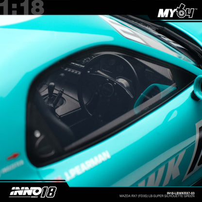 [INNO18] 1:18 Mazda RX7 (FD3S) LB-Super Silhouette - Green