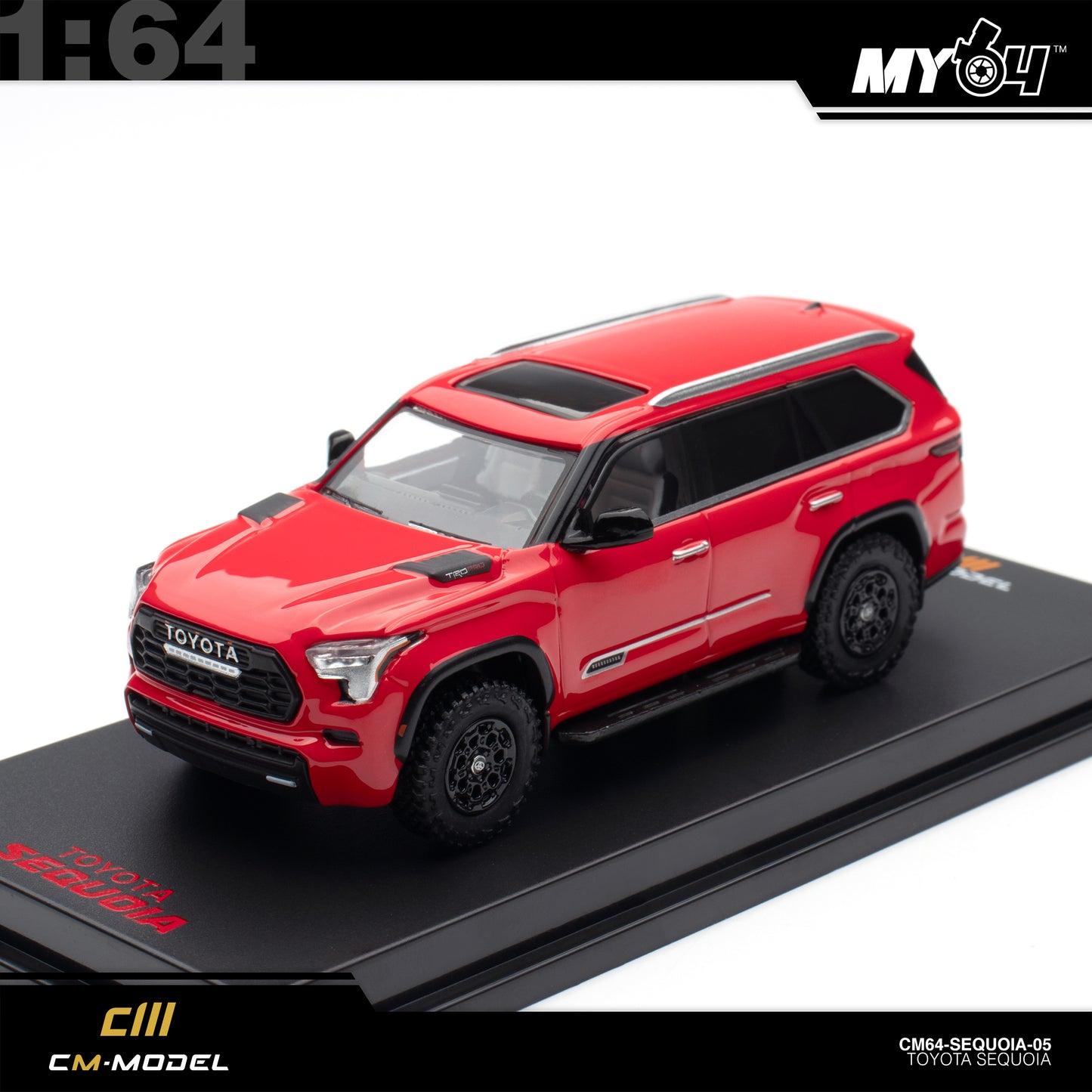 [CM Model] 1:64 Toyota Sequoia - Red