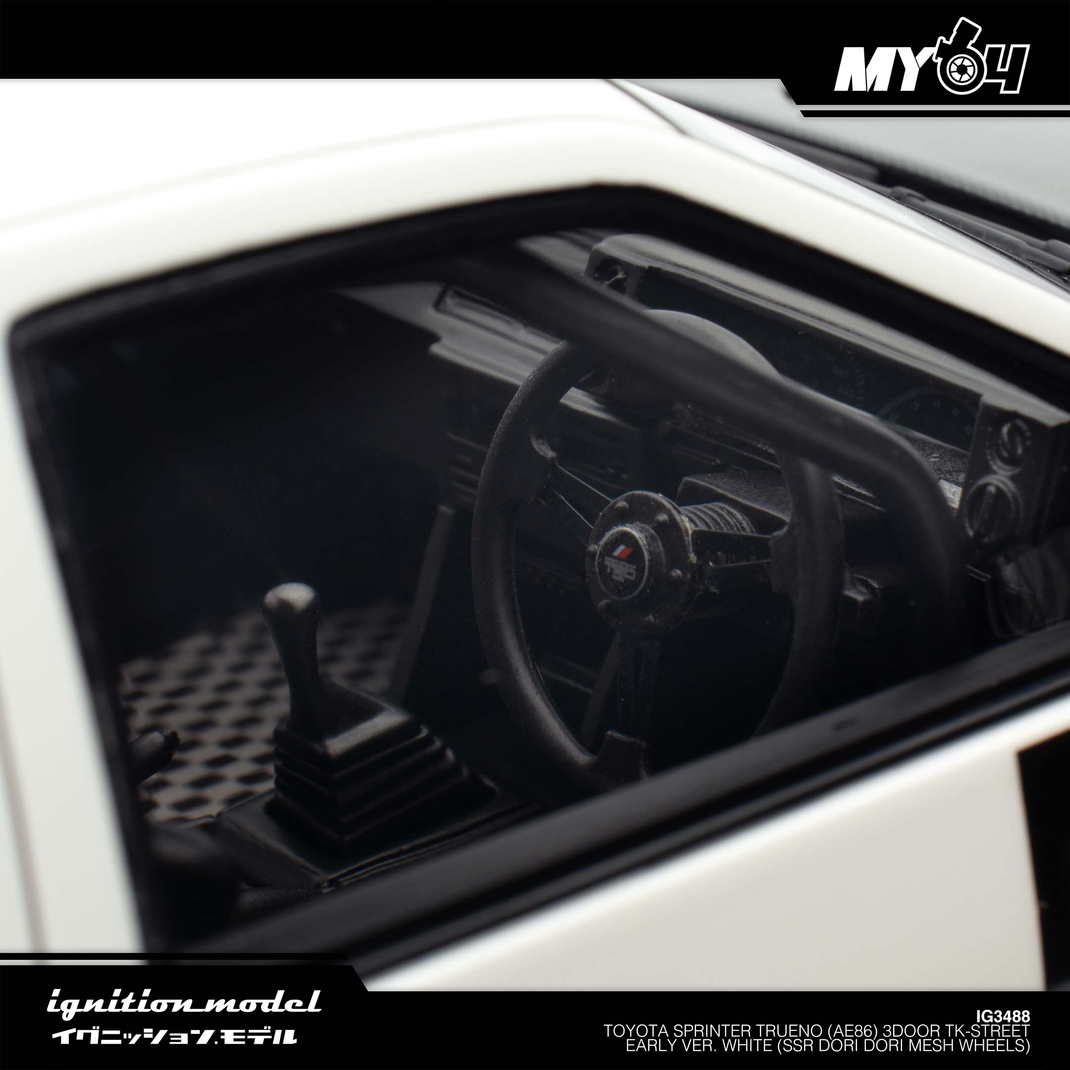 Ignition Model] Toyota Sprinter Trueno (AE86) 3Door TK-Street