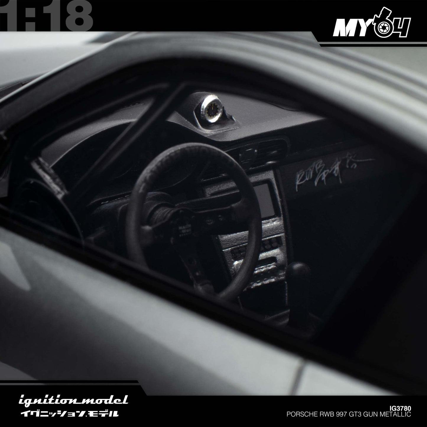 [Ignition Model] Porsche RWB 997 GT3 - Gun Metallic