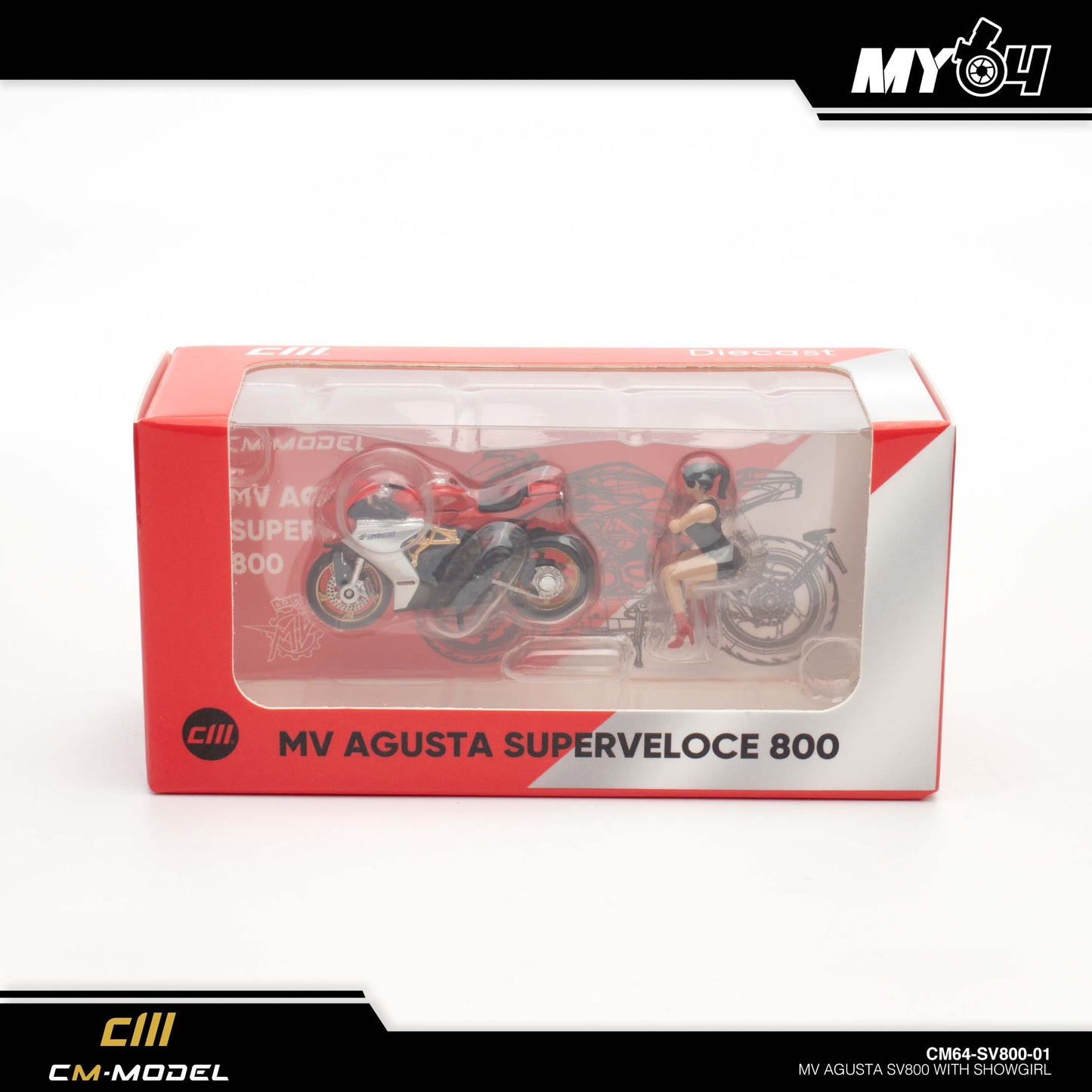 [CM Model] MV Agusta SV800 with Showgirl