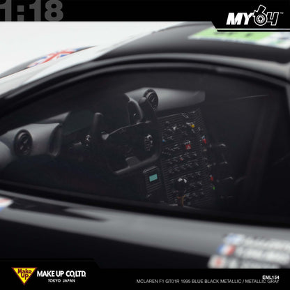 [Make Up] 1:18 Edilion Mclaren F1 GT01R 1995 - Blue Black Metallic / Metallic Gray