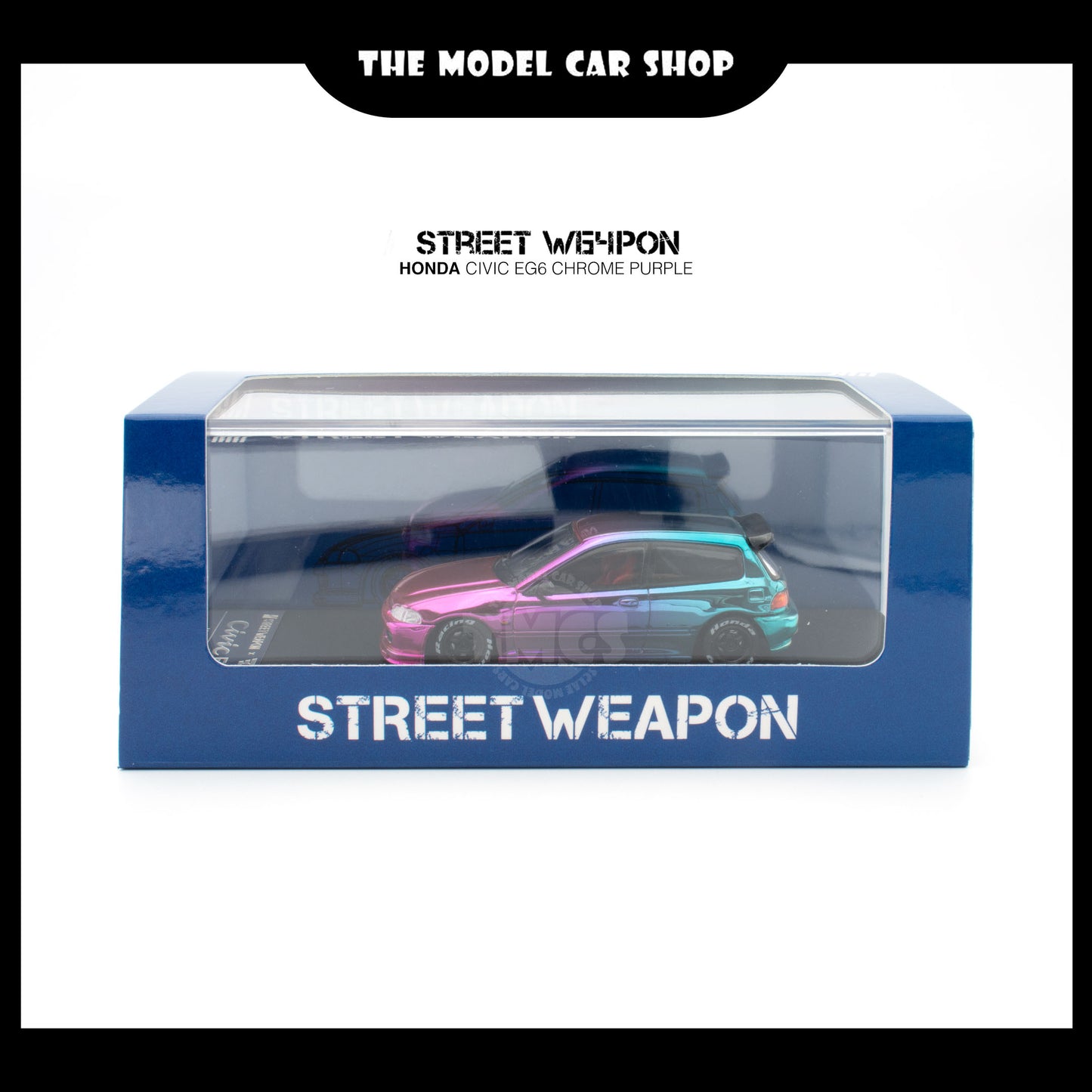 [Street Weapon] Honda Civic EG6 - Chrome Purple