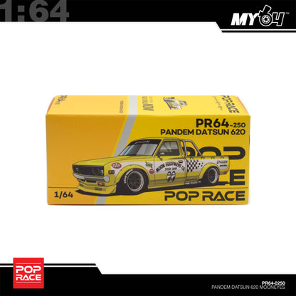 [Pop Race] 1:64 Pandem Datsun 620 - Mooneyes