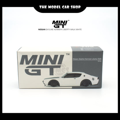 [MINI GT] Nissan Skyline Kenmeri Liberty Walk White