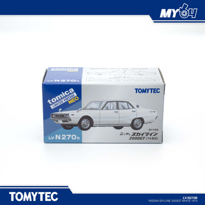 [TOMYTEC] Nissan Skyline 2000GT - White 1974