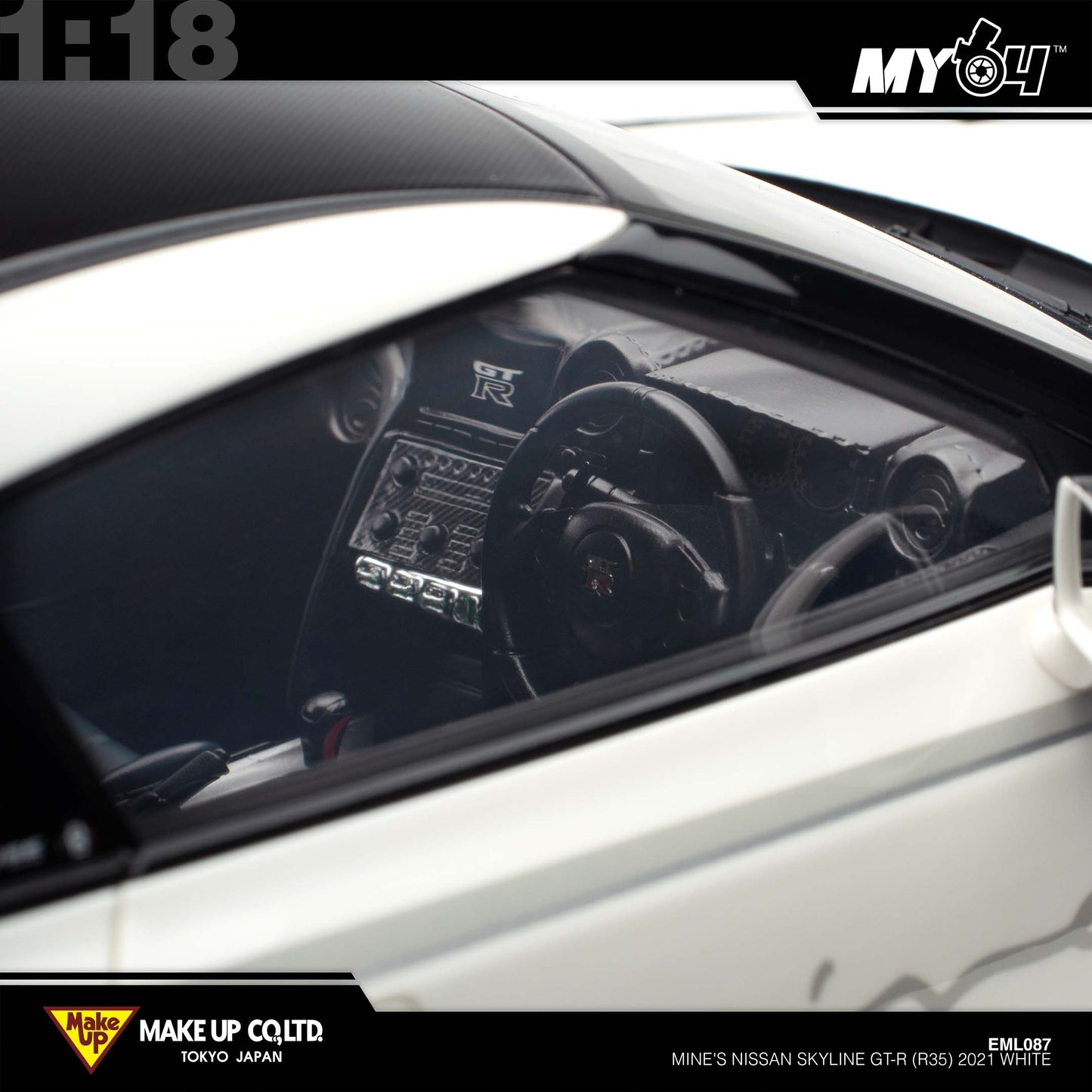 [Make Up] Mine's Nissan Skyline GT-R (R35) 2021 - White