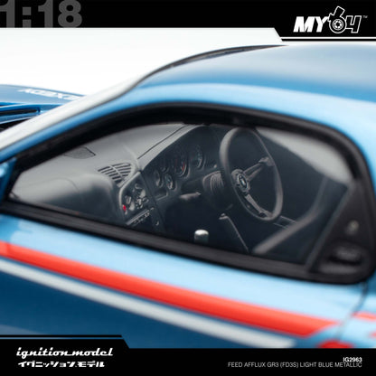 [Ignition Model] FEED Afflux GR3 (FD3S) - Light Blue Metallic