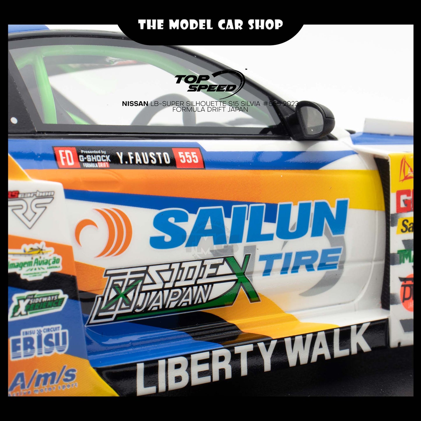 [Top Speed] Nissan LB-Super Silhouette S15 SILVIA #555 2023 Formula Drift Japan