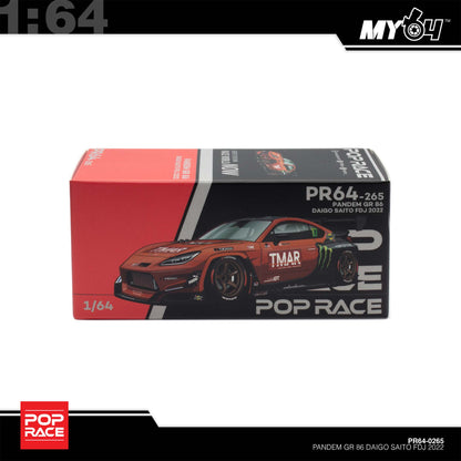 [Pop Race] 1:64 Pandem GR86 - Daigo Saito Formula  Drift Japan 2022