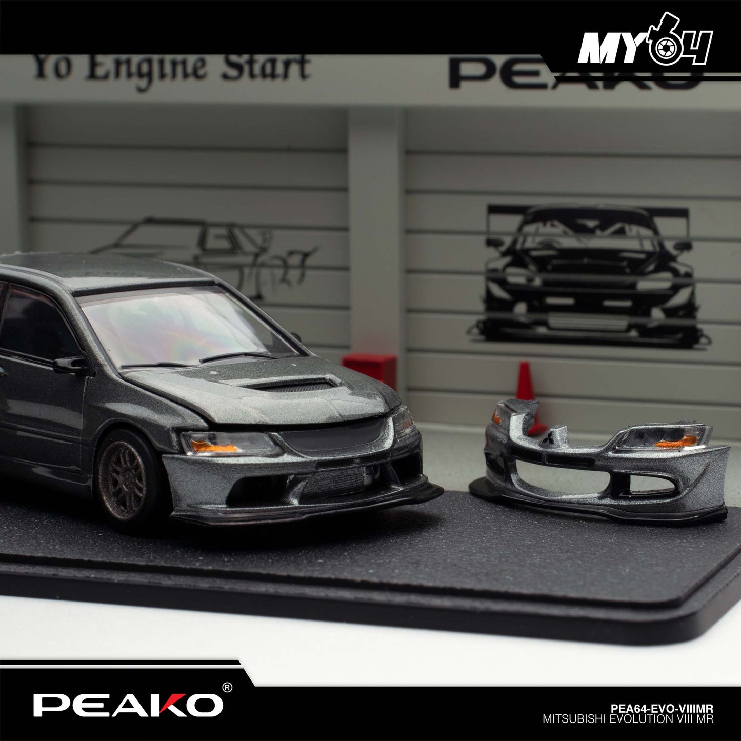 [Peako] 1:64 Mitsubishi Evolution VIII MR
