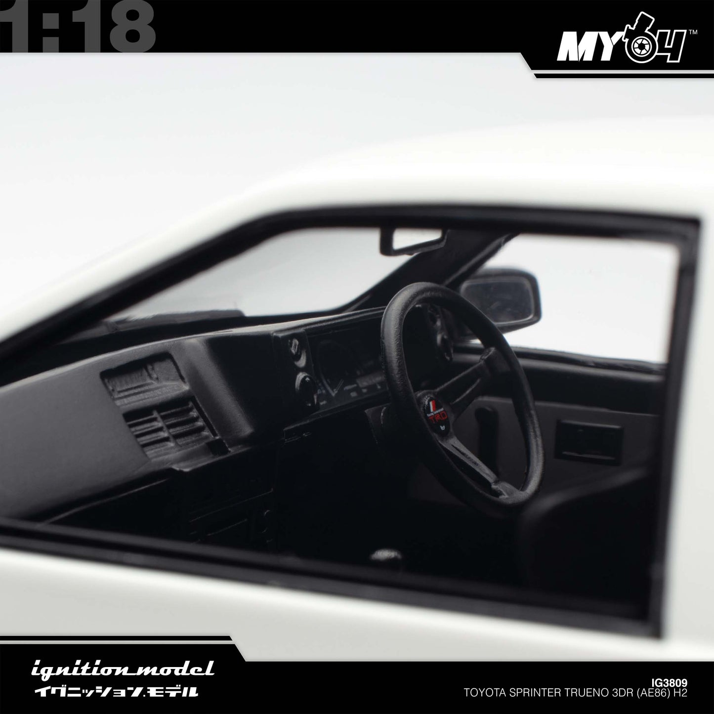 [Ignition Model] 1:18 Toyota Sprinter Trueno 3Dr (AE86) H2