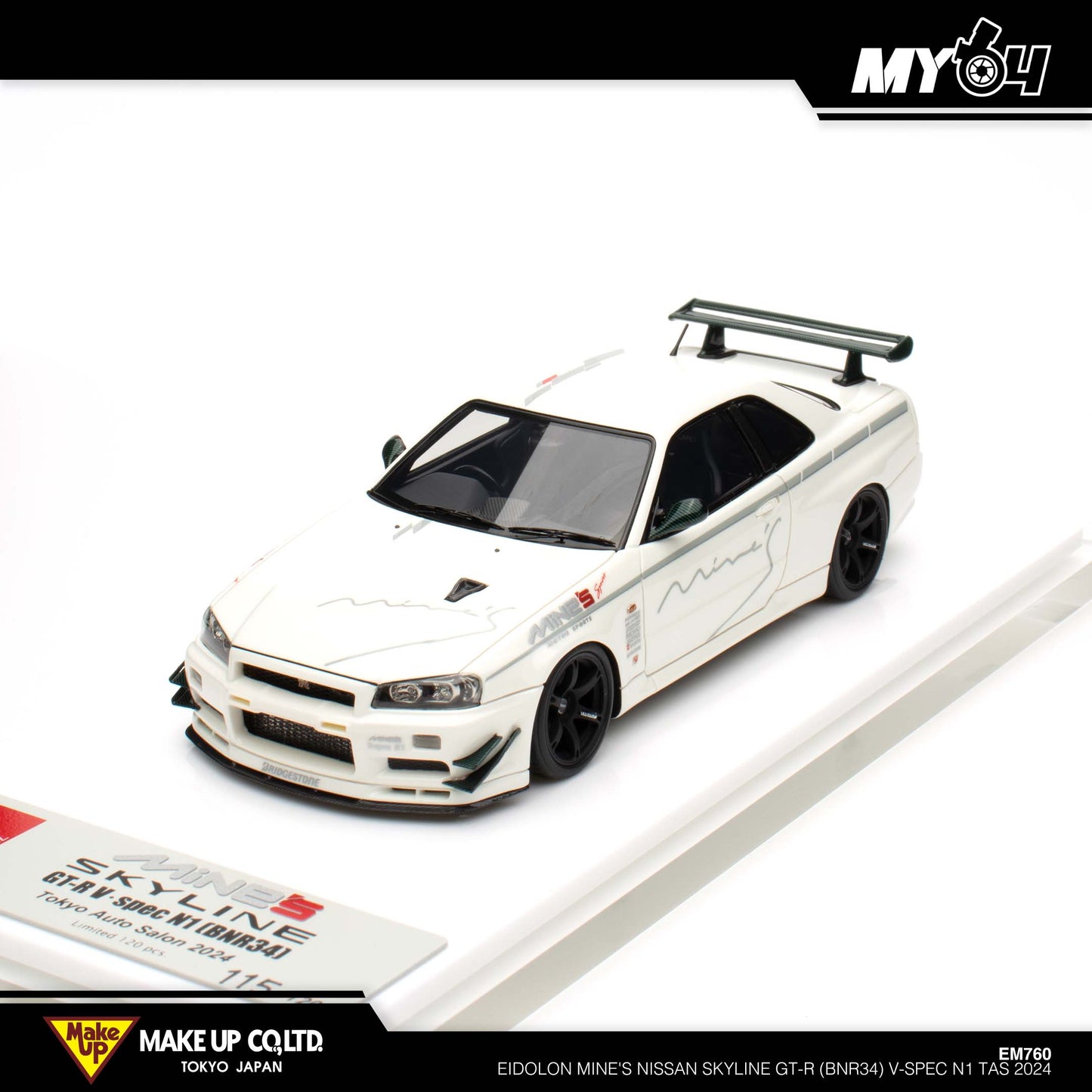 [Make Up] EIDOLON Mine's Nissan Skyline GT-R (BNR34) V-Spec N1 TAS 2024