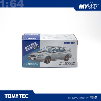 [TLVN] 1:64 2003 Subaru Impreza WRX STI - Silver