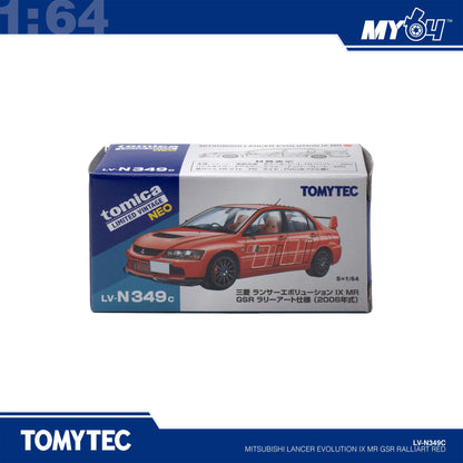 [TLVN] 1:64 Mitsubishi Lancer Evolution IX Mr GSR Ralliart - Red