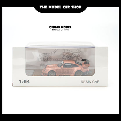 [Qi Dian] Resin RWB 930 GT Wing - Gold