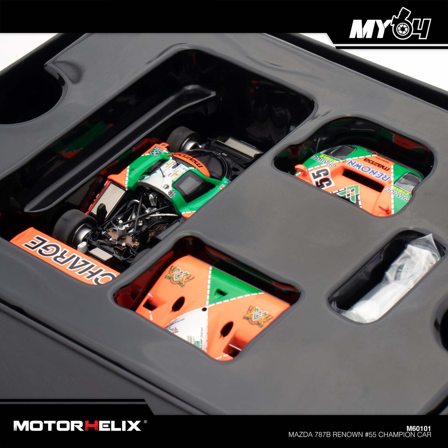 [Motorhelix] Mazda 787B Renown #55 Champion Car