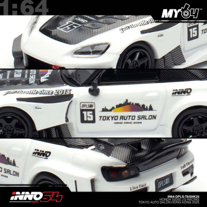 [INNO64] 1:64 Honda S2000 J'S RACING Tokyo Auto Salon Hong Kong 2025