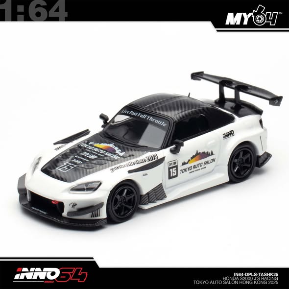 [INNO64] 1:64 Honda S2000 J'S RACING Tokyo Auto Salon Hong Kong 2025