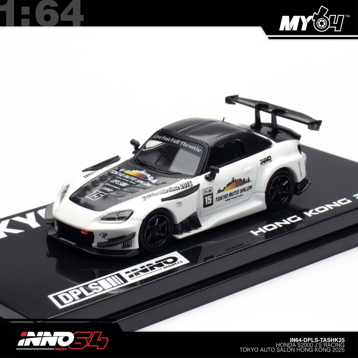 [INNO64] 1:64 Honda S2000 J'S RACING Tokyo Auto Salon Hong Kong 2025