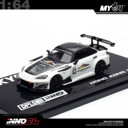 [INNO64] 1:64 Honda S2000 J'S RACING Tokyo Auto Salon Hong Kong 2025