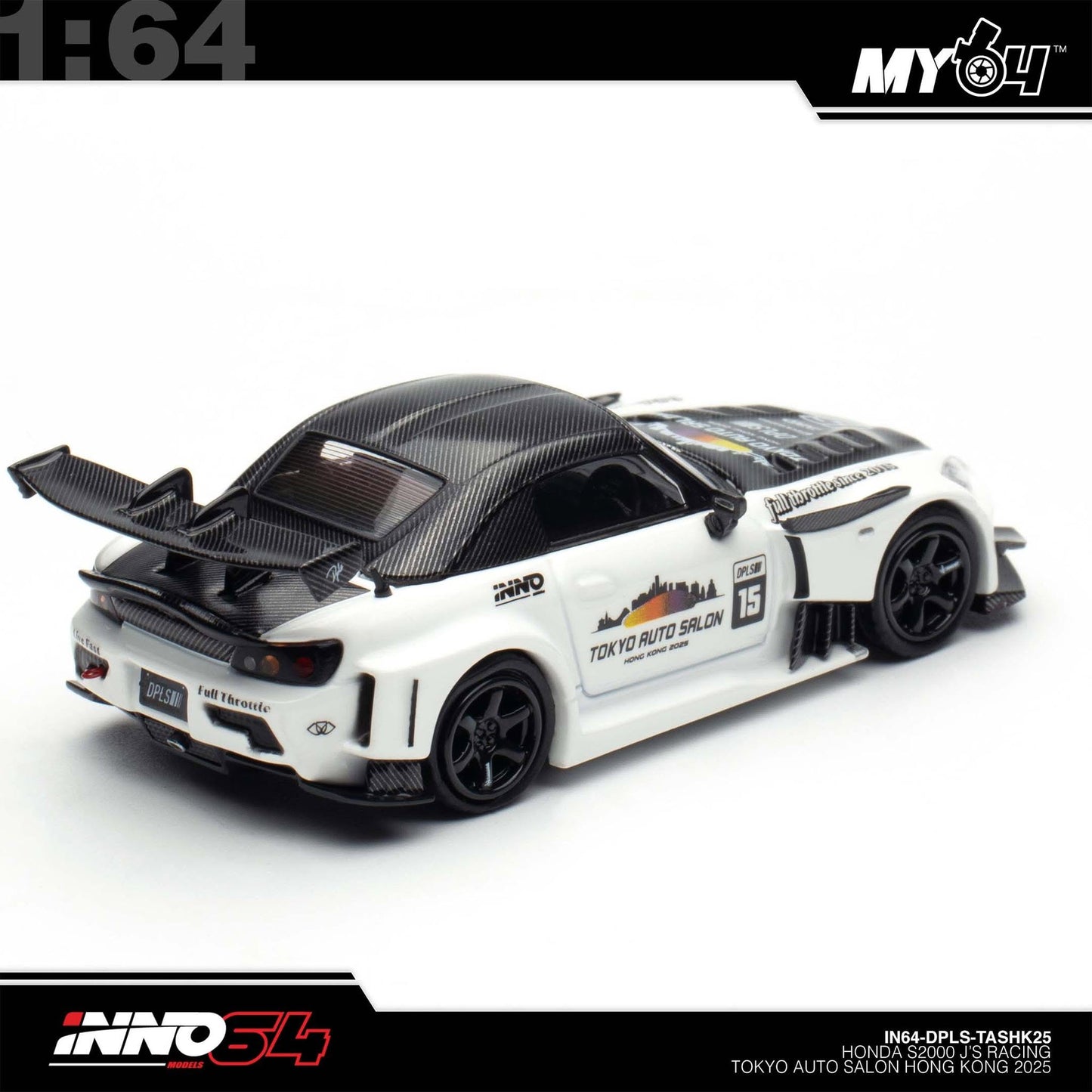 [INNO64] 1:64 Honda S2000 J'S RACING Tokyo Auto Salon Hong Kong 2025