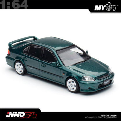 [INNO64] 1:64 Honda Civic Ferio Si (EK) - Green