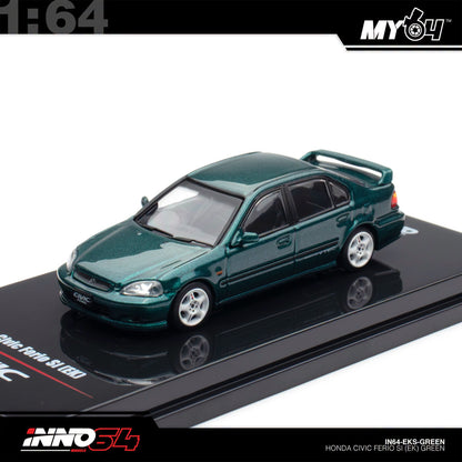[INNO64] 1:64 Honda Civic Ferio Si (EK) - Green