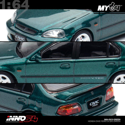 [INNO64] 1:64 Honda Civic Ferio Si (EK) - Green