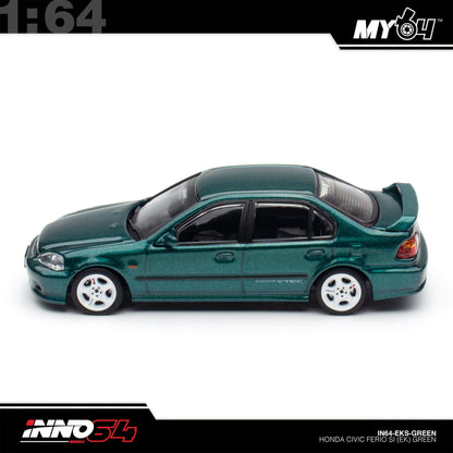 [INNO64] 1:64 Honda Civic Ferio Si (EK) - Green