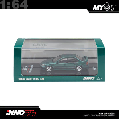 [INNO64] 1:64 Honda Civic Ferio Si (EK) - Green
