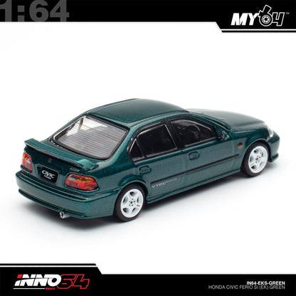 [INNO64] 1:64 Honda Civic Ferio Si (EK) - Green