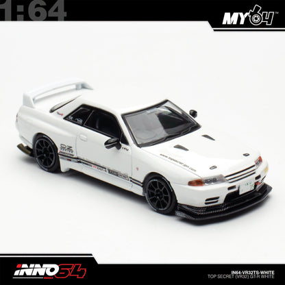 [INNO64] 1:64 Top Secret VR32 GT-R - White