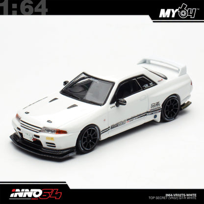 [INNO64] 1:64 Top Secret VR32 GT-R - White